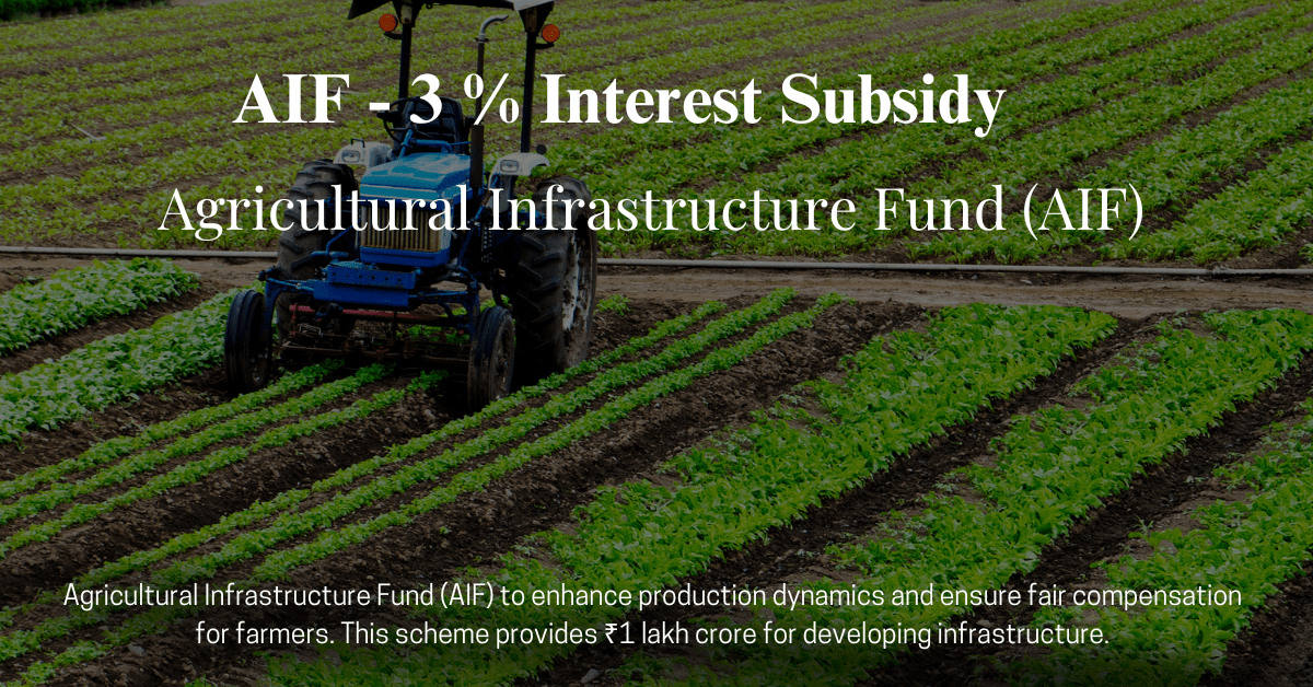 AIF - 3% Interest Subsidy (Rapid Consulting)