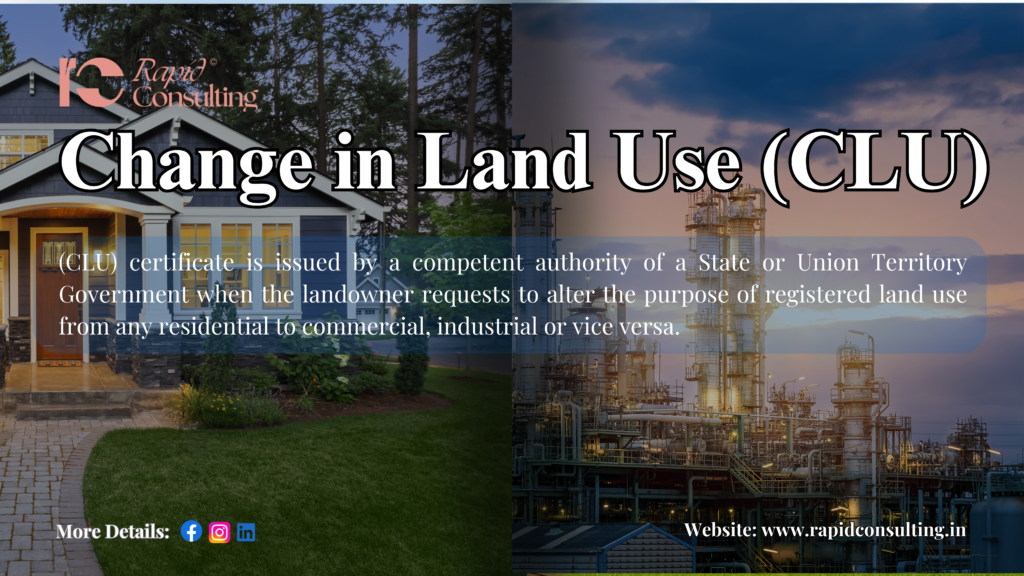 Change In Land Use (Approval)