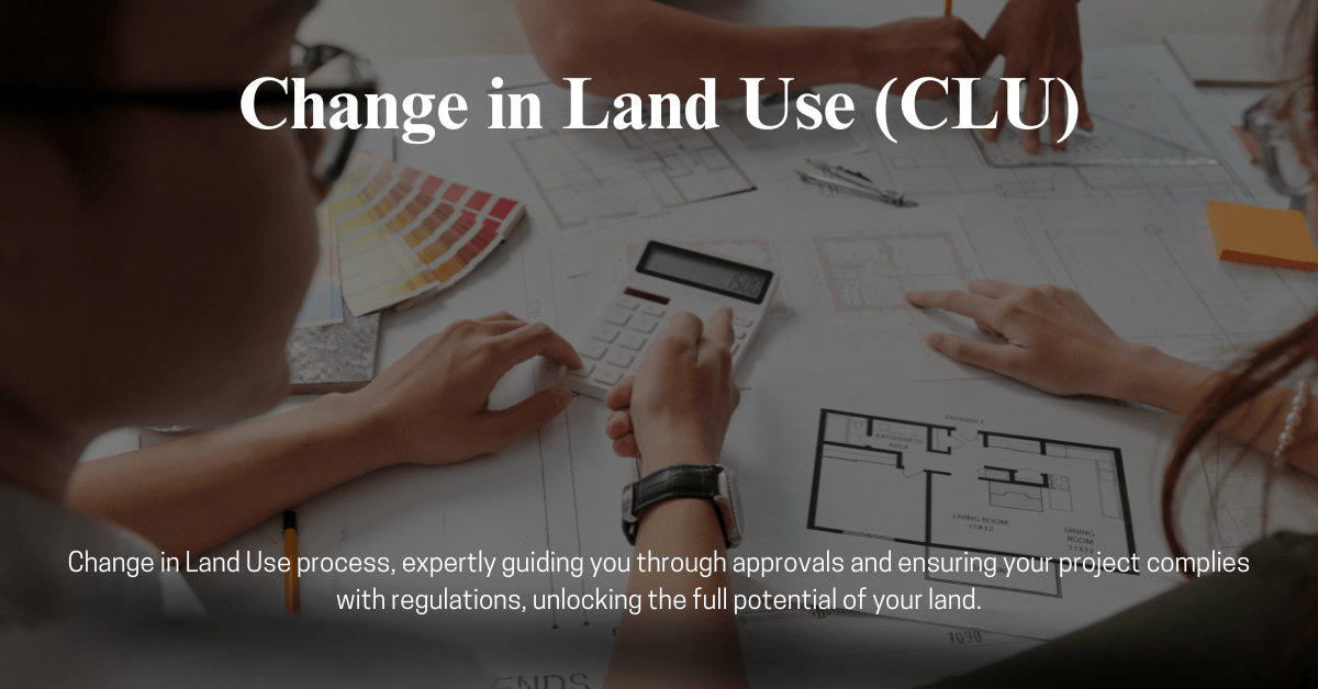 Change in Land Use (CLU) (Rapid Consulting)