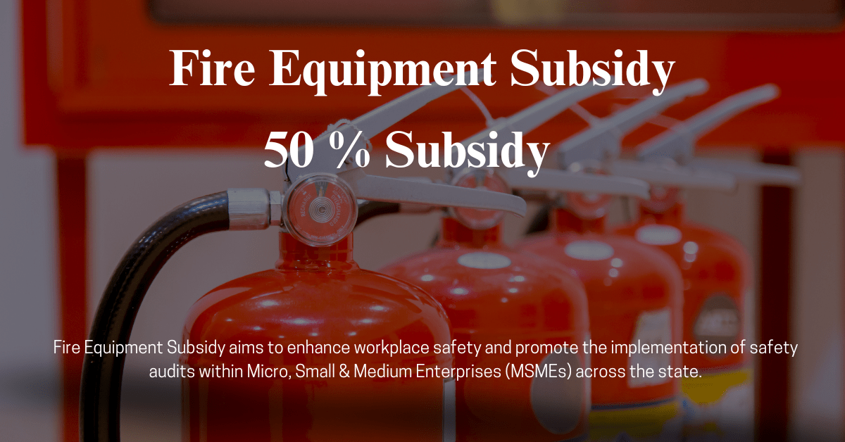 Fire Equipment Subsidy (Rapid Consulting)