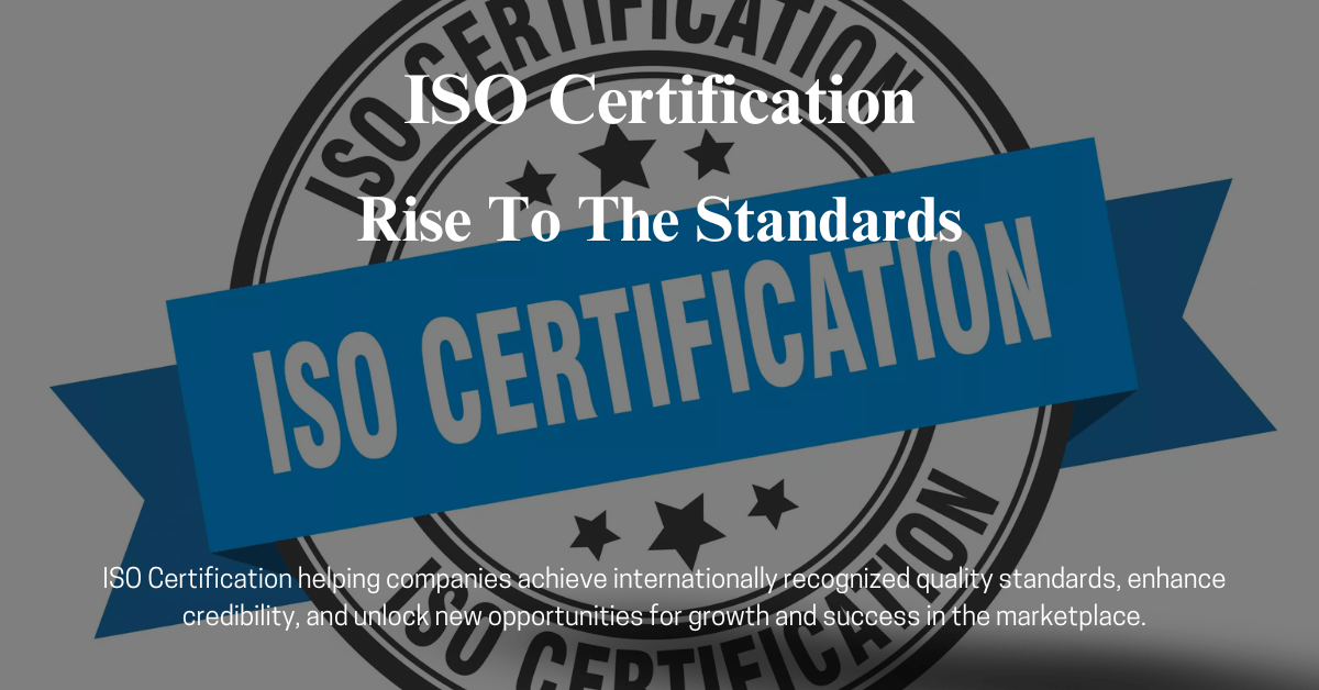 ISO Certification (Rapid Consulting)