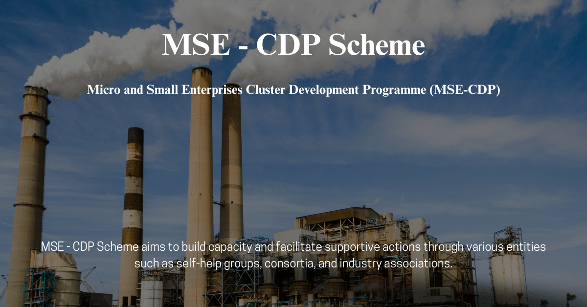 MSE - CDP Scheme (Rapid Consulting)