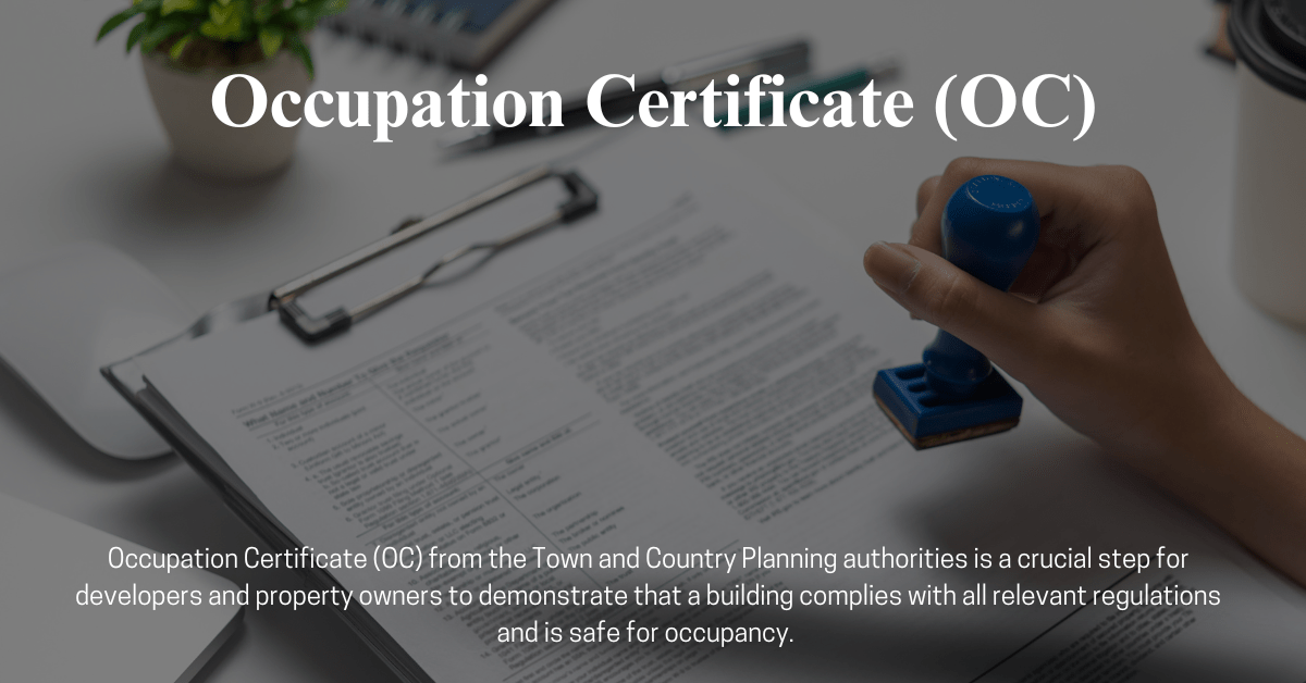 Occupation Certificate (OC) Rapid Consulting