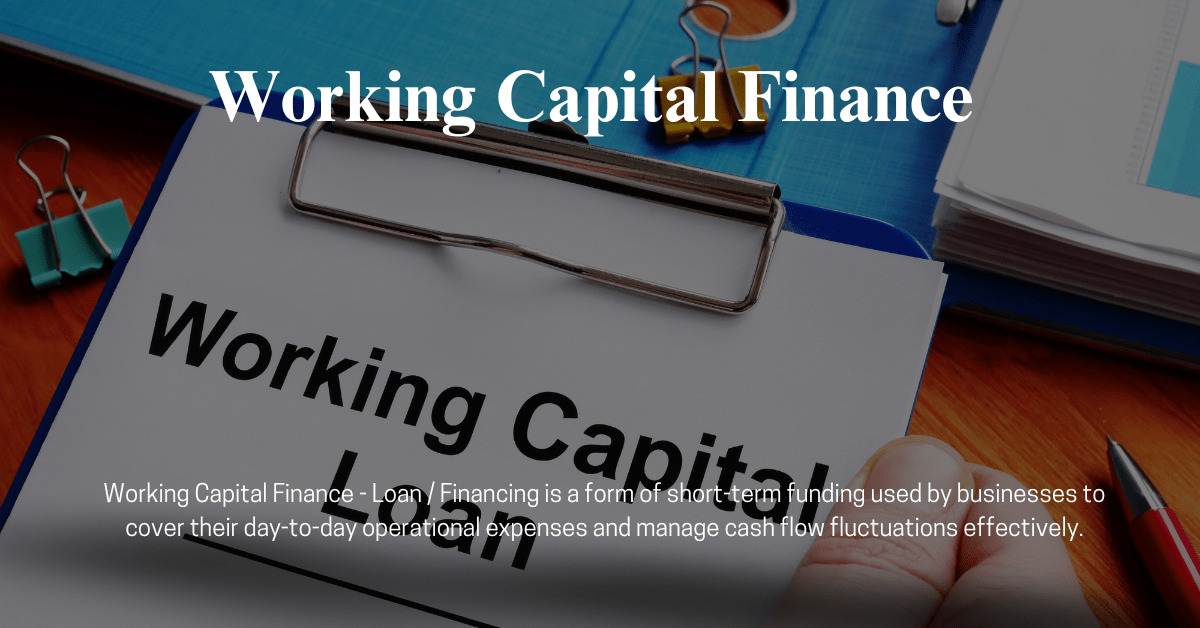 Working Capital Finance (Rapid Consulting)