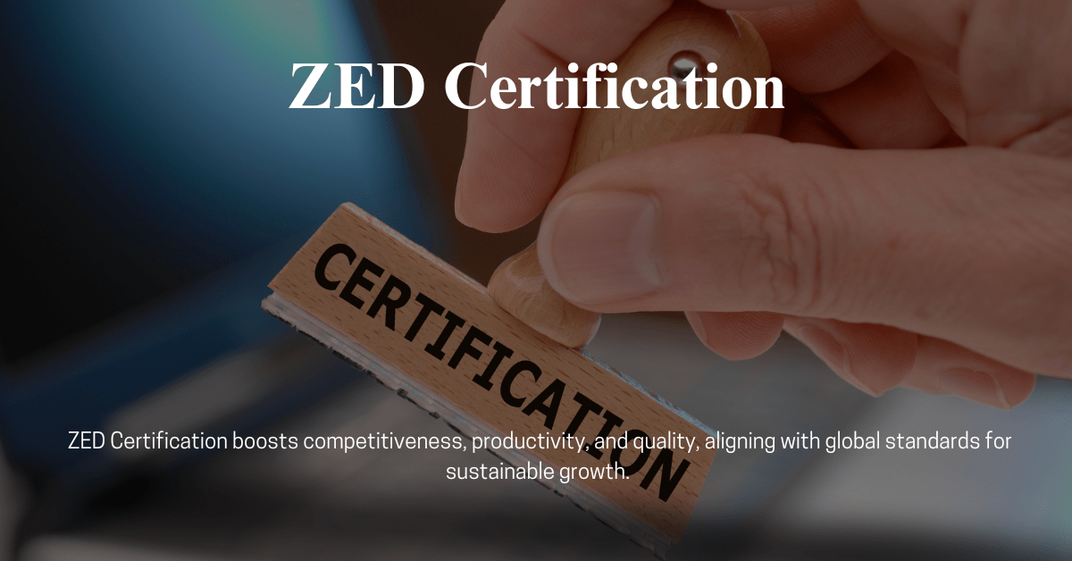 ZED Certification (Rapid Consulting)